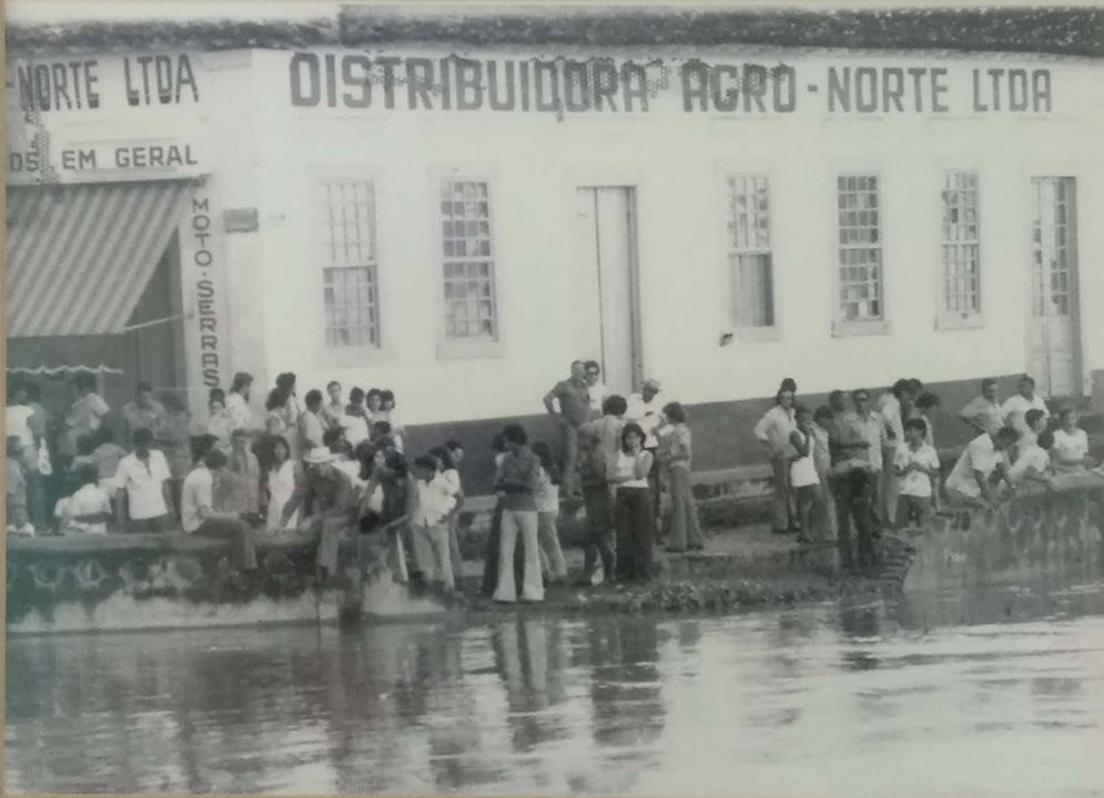 Enchente Cuiabá 1974