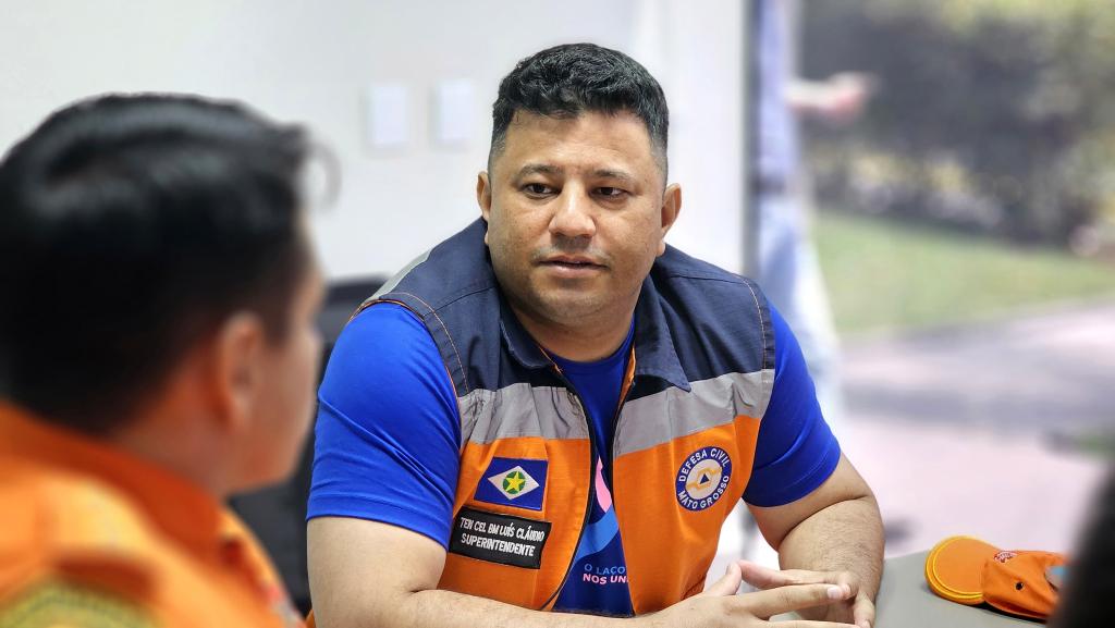 Defesa Civil apresenta ao CBMRO modelo de contrato de aeronaves para combate a incêndios florestais - Foto por: Camilla Zeni/Secom-MT