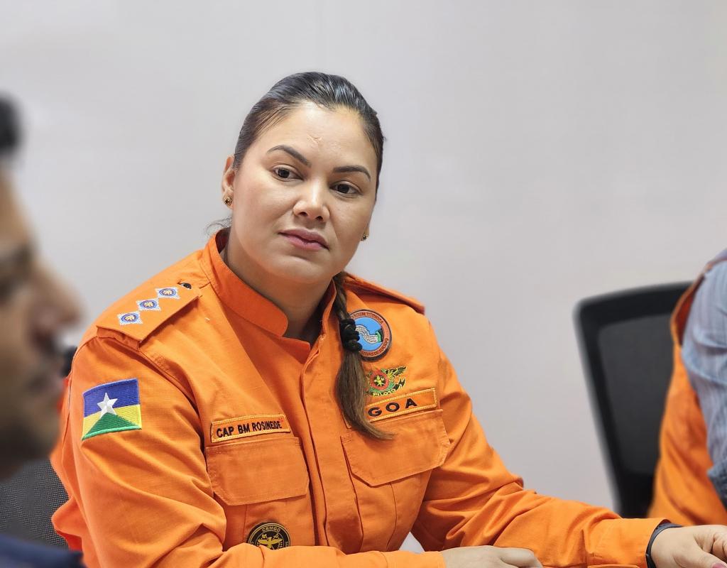 Defesa Civil apresenta ao CBMRO modelo de contrato de aeronaves para combate a incêndios florestais - Foto por: Camilla Zeni/Secom-MT