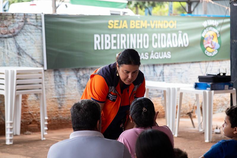 Defesa Civil participa do projeto Ribeirinho Cidadão 2025 - Rota das Águas - Foto por: Alair Ribeiro/TJMT