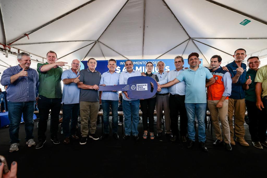 Governo de MT entrega 60 viaturas para as Coordenadorias Municipais de Defesa Civil - Foto por: Mayke Toscano/Secom-MT