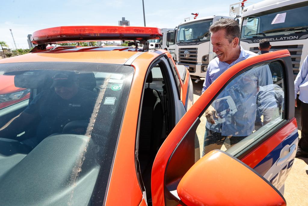 Governo de MT entrega 60 viaturas para as Coordenadorias Municipais de Defesa Civil - Foto por: Mayke Toscano/Secom-MT