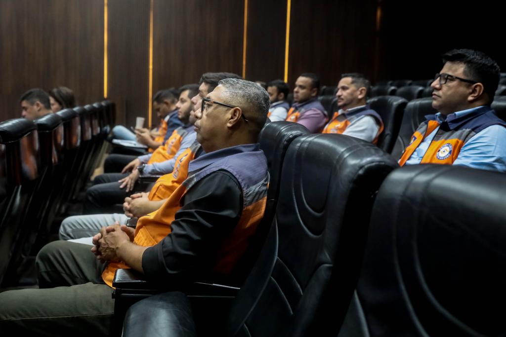 Agentes da Defesa Civil participam de capacitação para uso do sistema Defesa Civil Alerta - Foto por: Christiano Antonucci/Secom-MT