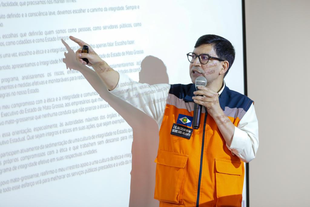 Defesa Civil do Estado promove 3º Encontro de Coordenadores Municipais - Foto por: Antônio Pinheiro/Secom-MT