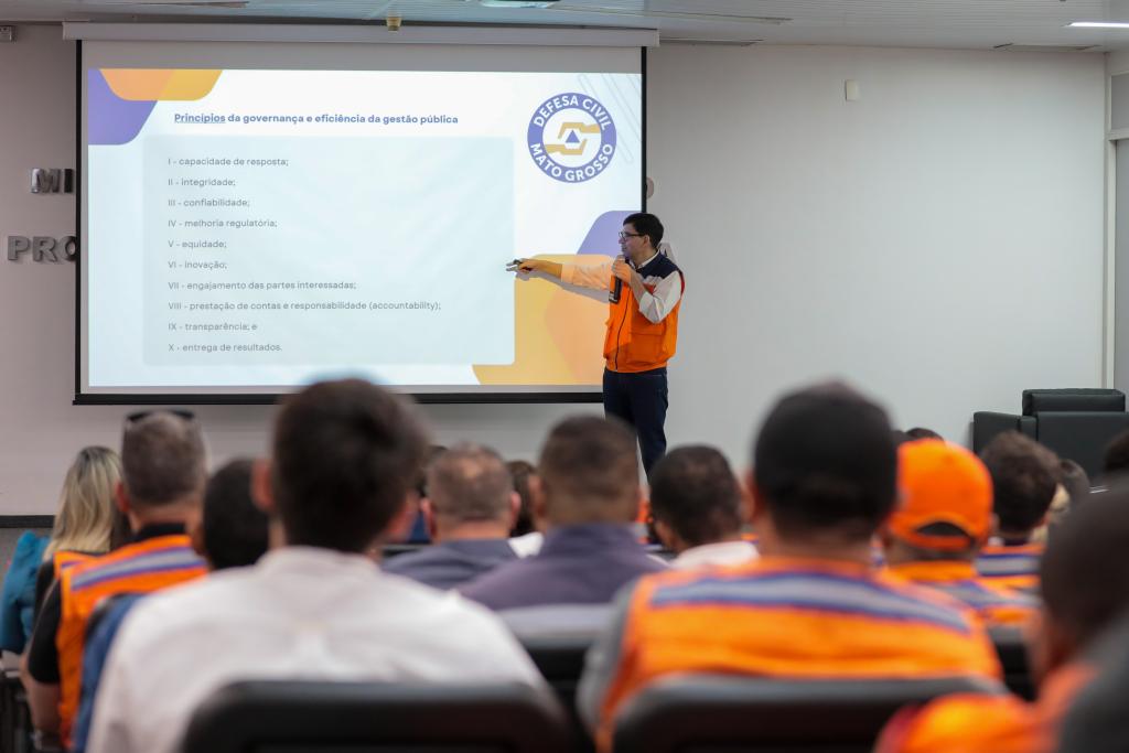 Defesa Civil do Estado promove 3º Encontro de Coordenadores Municipais - Foto por: Antônio Pinheiro/Secom-MT