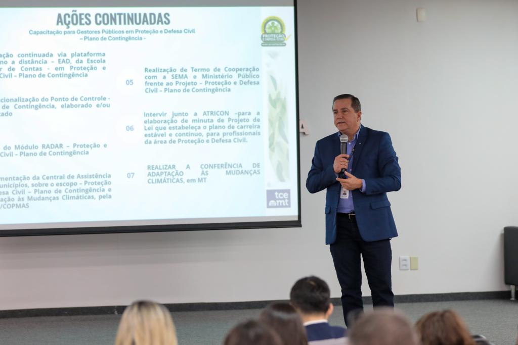 Defesa Civil do Estado promove 3º Encontro de Coordenadores Municipais - Foto por: Antônio Pinheiro/Secom-MT