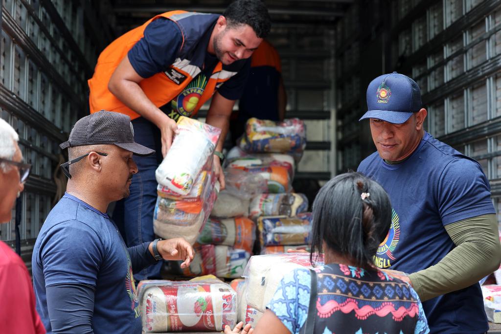 Agentes da Defesa Civil participam da 7ª Expedição Araguaia-Xingu em Bom Jesus do Araguaia - Foto por: Josi Dias/TJMT