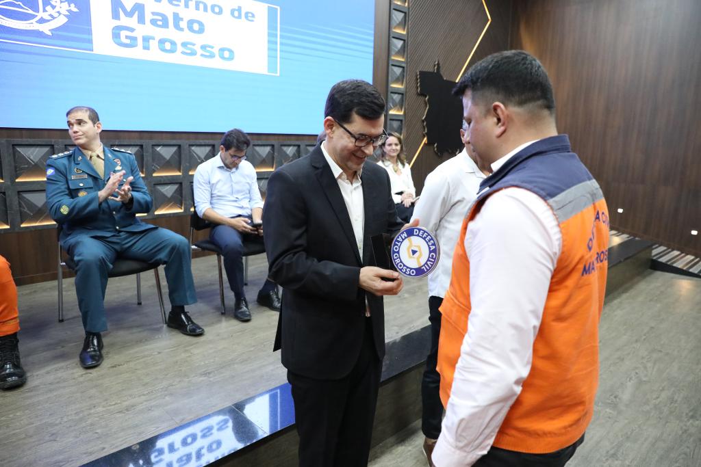 Transmissão de cargo de secretário adjunto de Proteção e Defesa Civil do Estado - Foto por: SD BM Prado