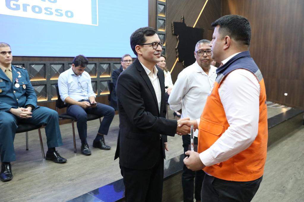 Transmissão de cargo de secretário adjunto de Proteção e Defesa Civil do Estado - Foto por: SD BM Prado