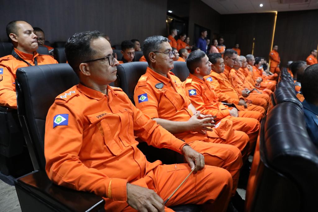 Transmissão de cargo de secretário adjunto de Proteção e Defesa Civil do Estado - Foto por: SD BM Prado