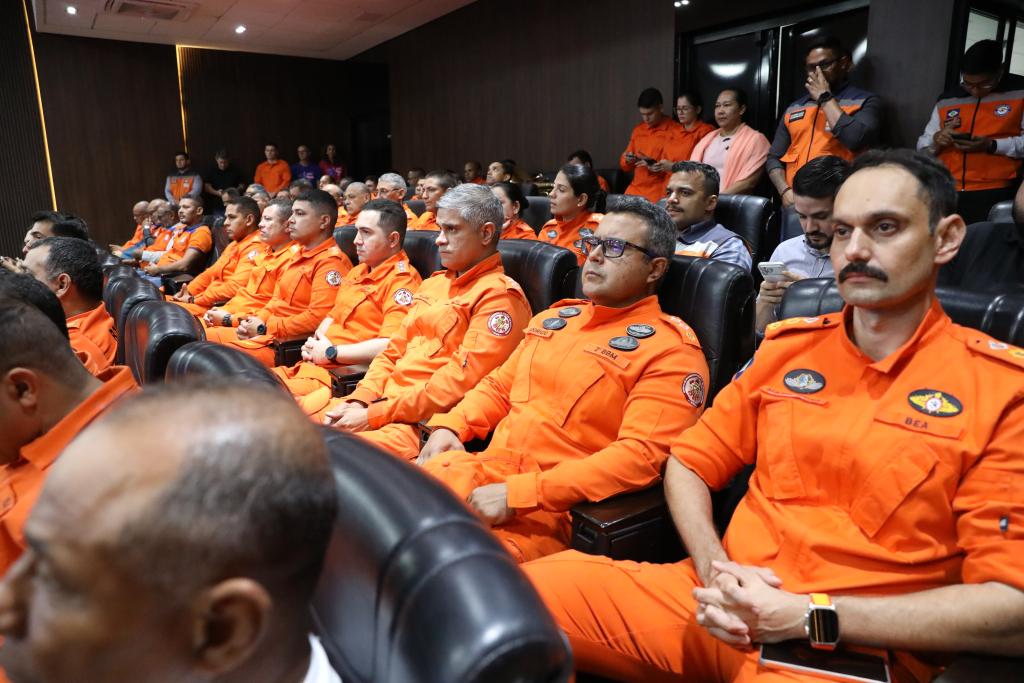 Transmissão de cargo de secretário adjunto de Proteção e Defesa Civil do Estado - Foto por: SD BM Prado