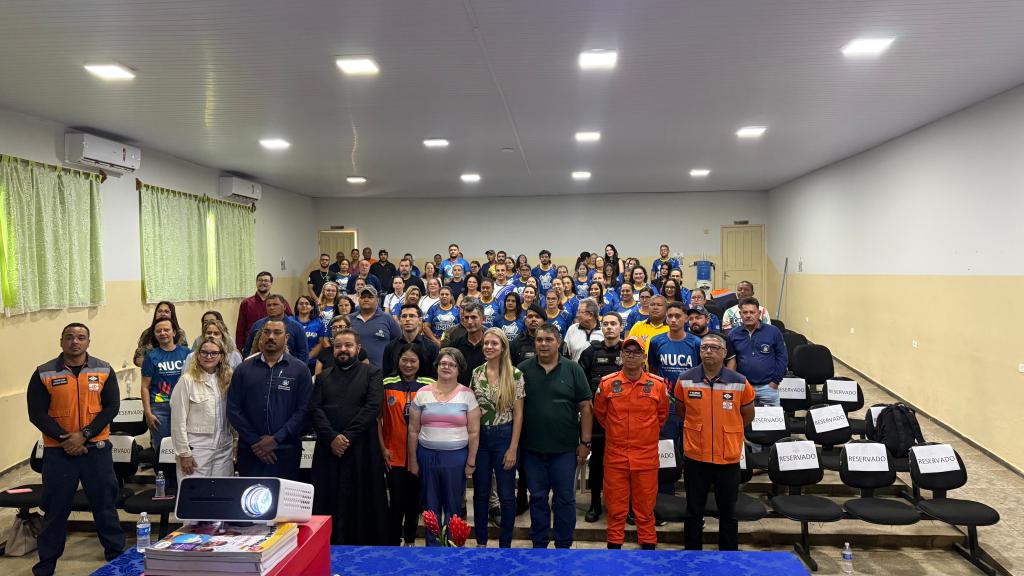 Defesa Civil leva curso de voluntários a São José dos Quatros Marcos - Foto por: Gustavo Barbosa/Defesa Civil