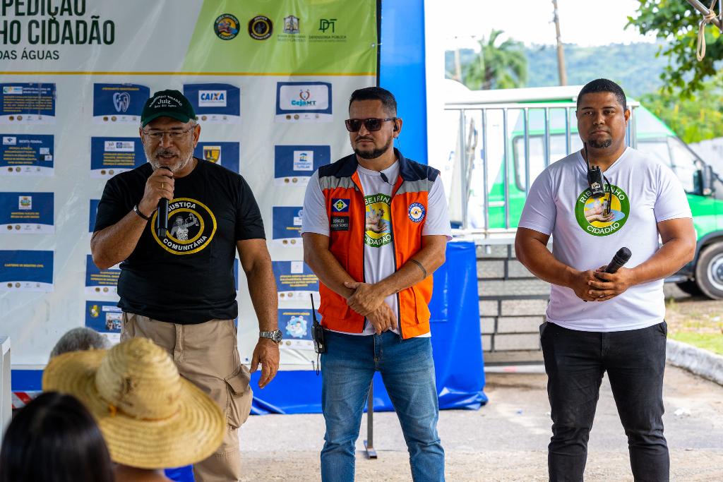 Defesa Civil participa do projeto Ribeirinho Cidadão - Rota das Águas (2026) - Foto por: Alair Ribeiro/TJMT