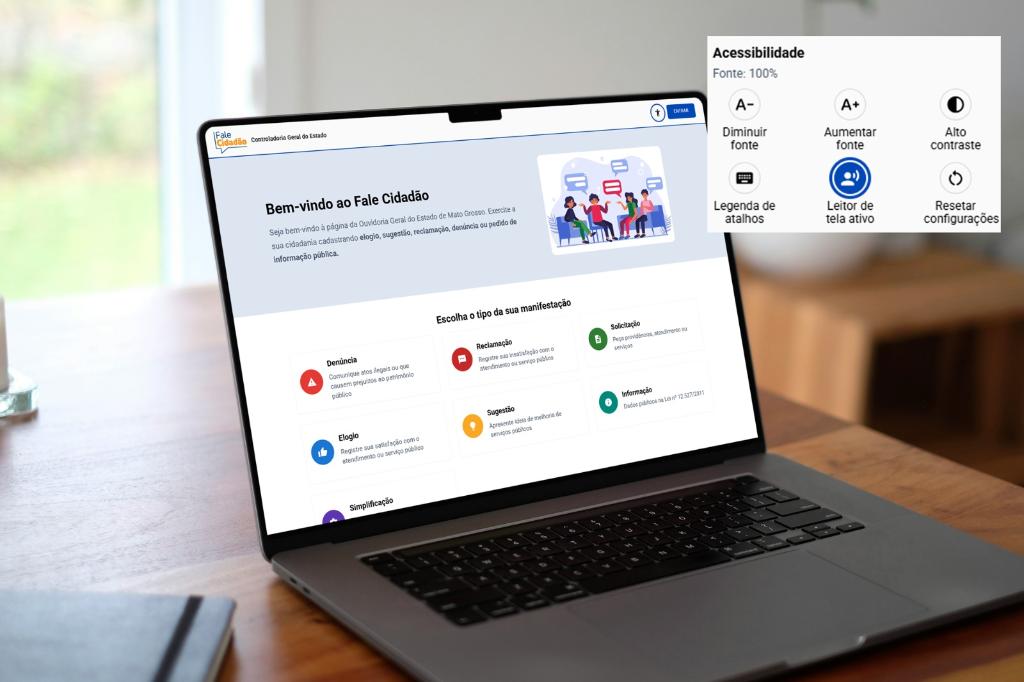 Sistema de Ouvidoria do Estado passa a contar com recursos de acessibilidade - 