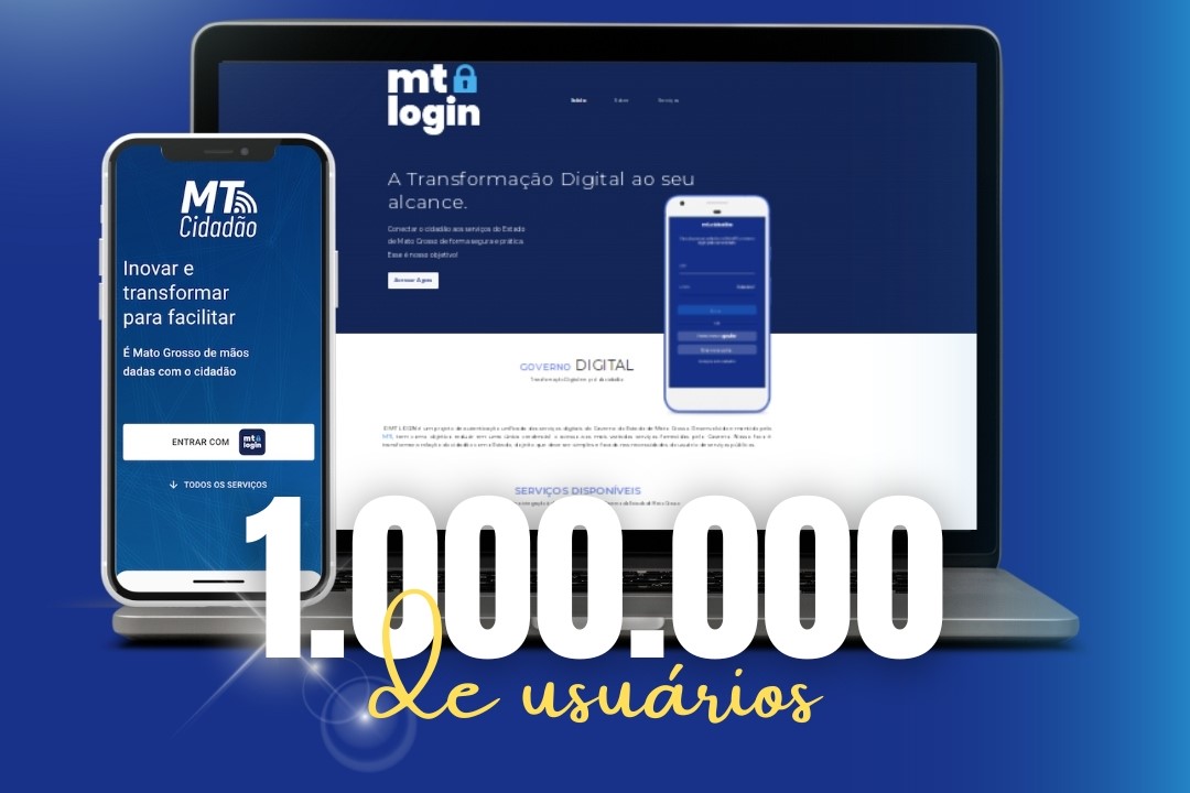 MT Login celebra 1 milhão de usuários alcançados -