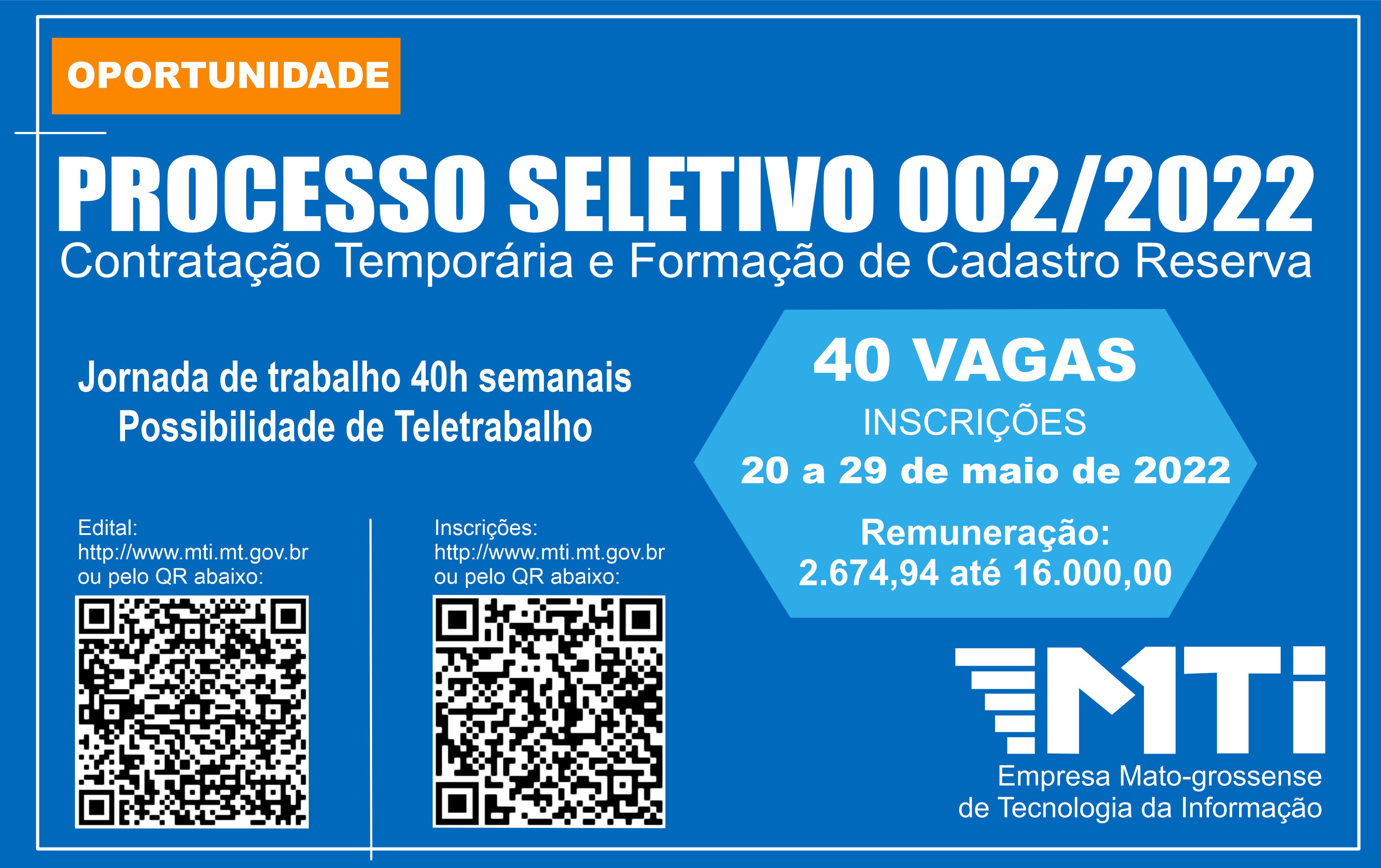 MTI divulga edital para contratação de analistas de tecnologia da informação, engenheiros e técnicos - 
