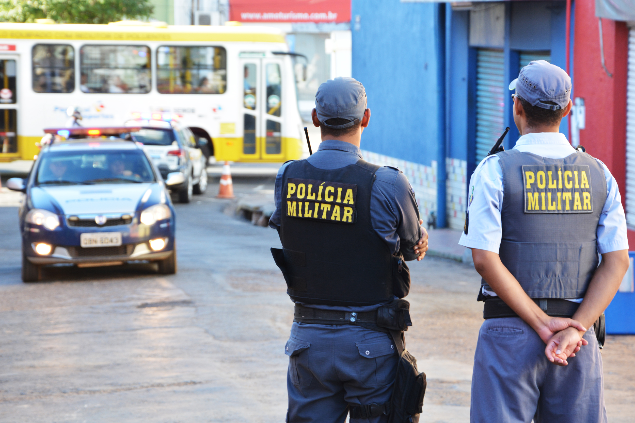Área central de Cuiabá recebe reforço de 65 policiais militares - 