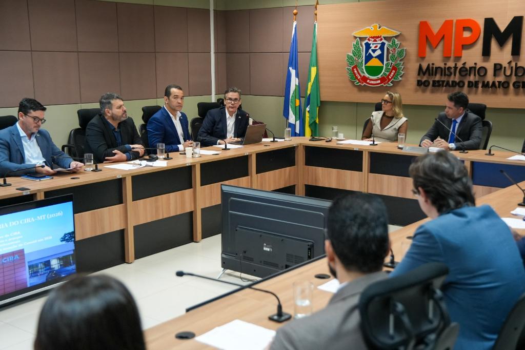 1ª Reunião ordinária Cira em 2026 - Foto por: Ascom | MPMT