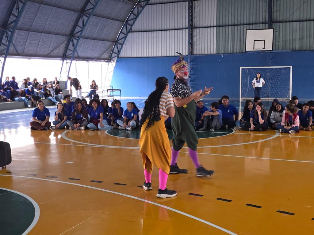 Teatro na escola Mariana Luiza Moreira - Foto por: Ligiani Silveira - CGE/MT