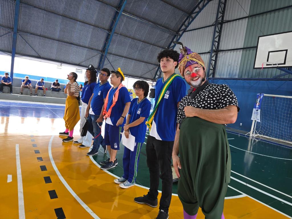 Teatro na escola Mariana Luiza Moreira - Foto por: Ligiani Silveira - CGE/MT