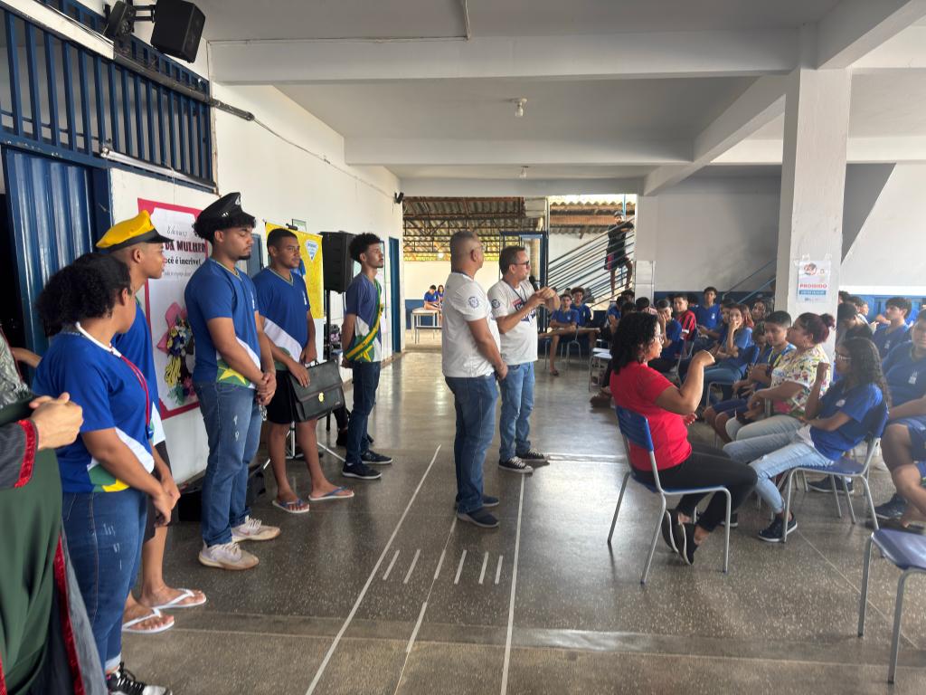 Teatro na Escola Profª Marlene Marques de Barros em Várzea Grande - Foto por: Luciana Silva | CGE-MT