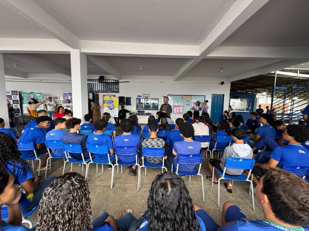 Teatro na Escola Profª Marlene Marques de Barros em Várzea Grande - Foto por: Luciana Silva | CGE-MT