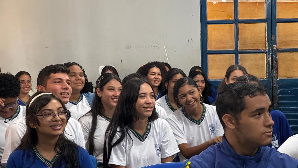 Teatro na Escola Prof. Heliodoro Capistrano da Silva - Foto por: Michell Miranda | CGE-MT