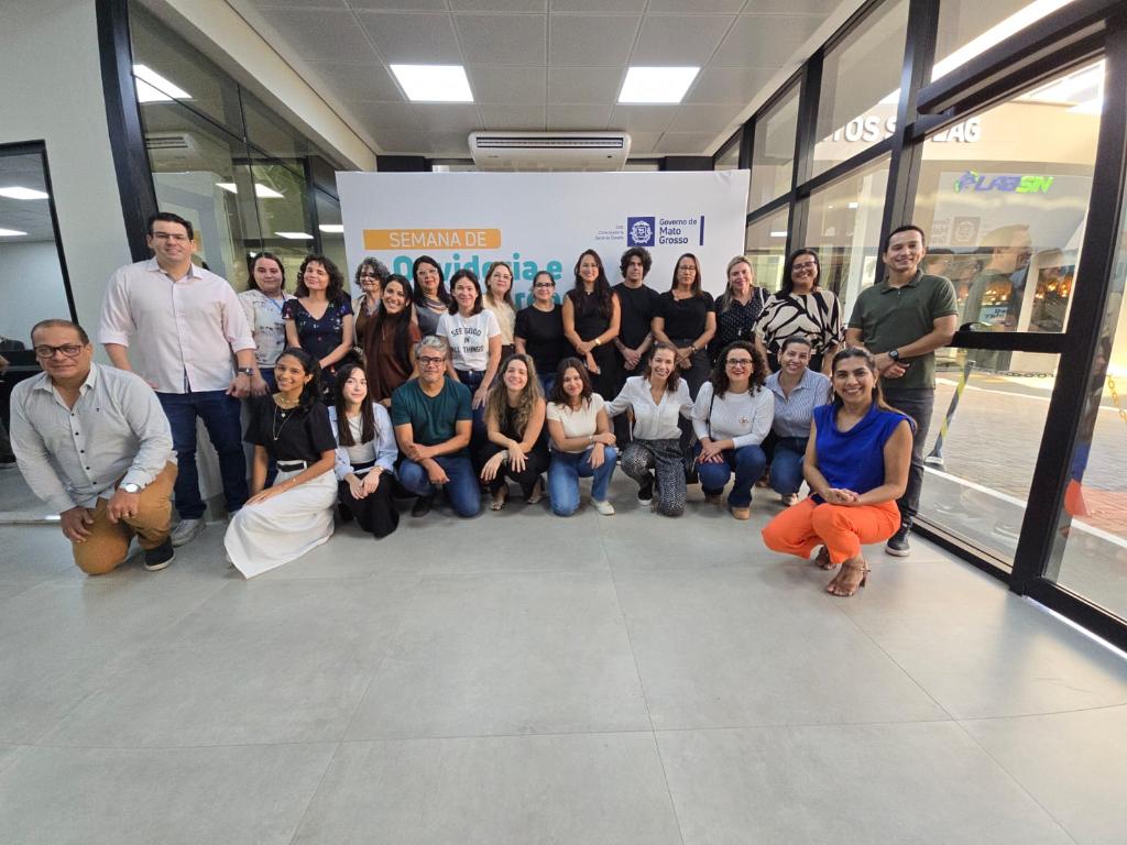 Oficina de Experiência do Usuário e Desenvolvimento de Soluções - Foto por: Ligiani Silveira - CGE/MT