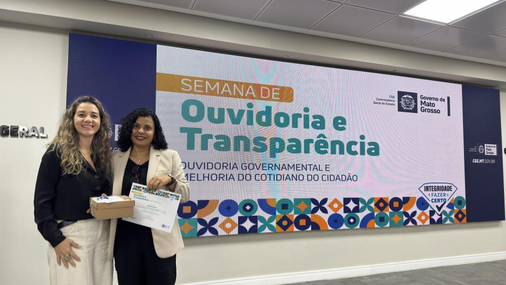 Semana de Ouvidoria e Transparência - Foto por: Michell Miranda | CGE-MT