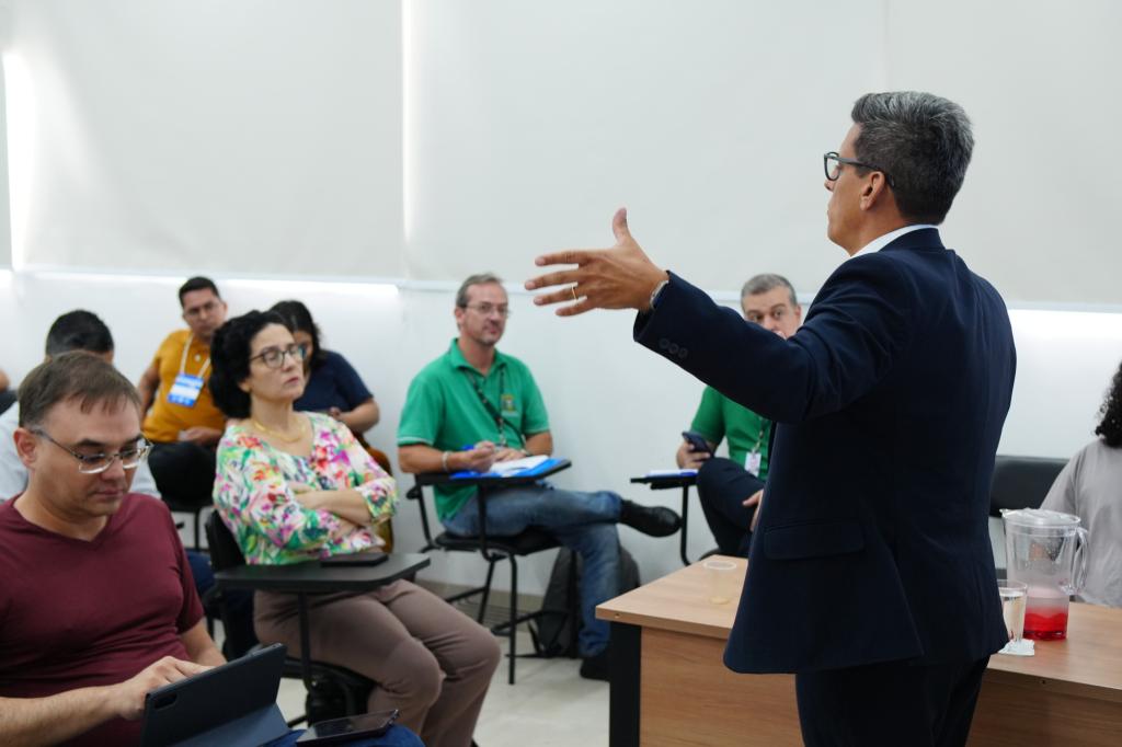 Capacitação Técnica dos Profissionais Conciliadores de Defesa do Consumidor MT. - Foto por: Kawe Pires/Setasc-MT