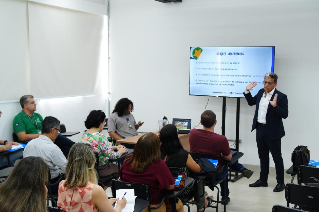 Capacitação Técnica dos Profissionais Conciliadores de Defesa do Consumidor MT. - Foto por: Kawe Pires/Setasc-MT