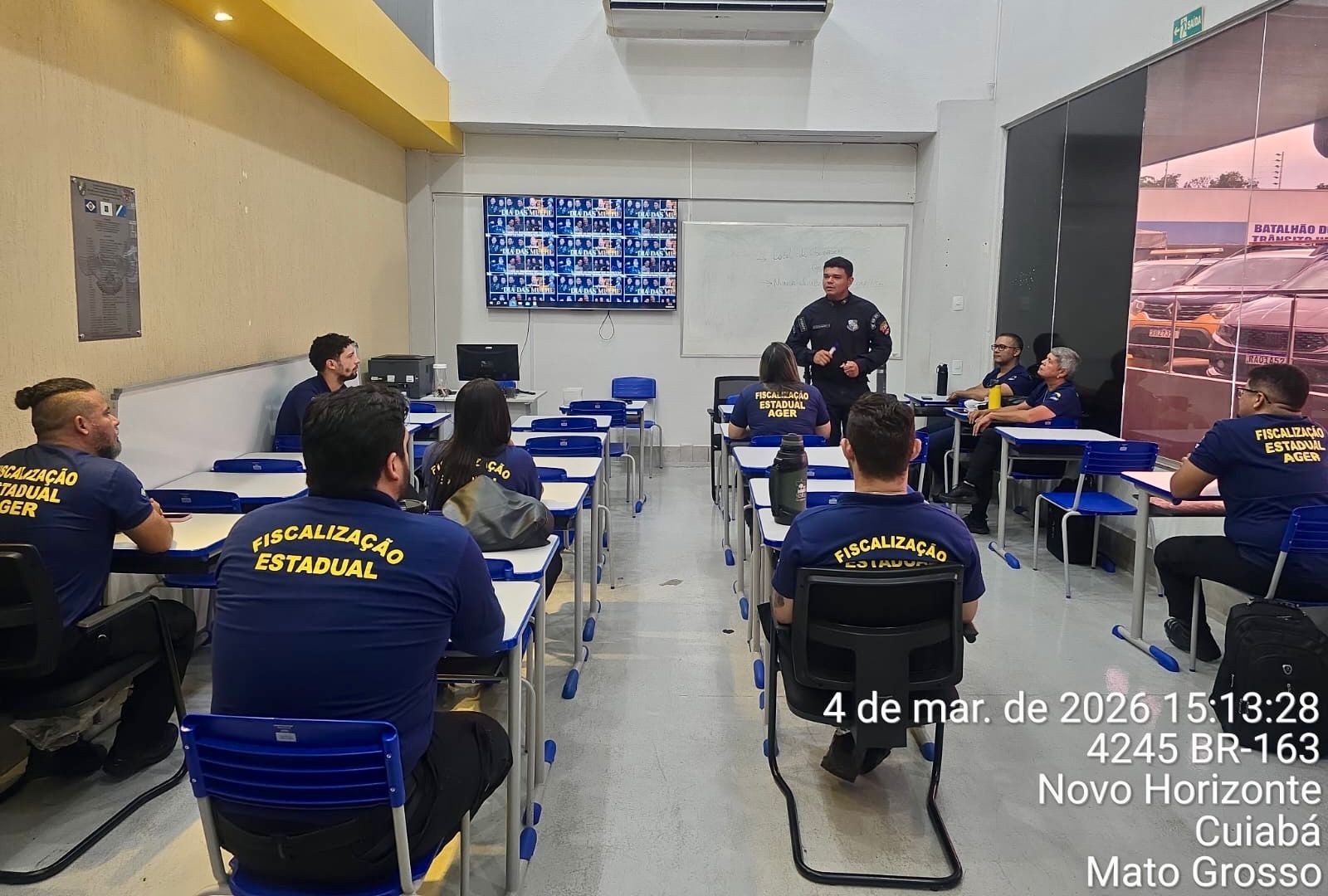 Inspetores da Ager passam por treinamento para fortalecer fiscalização do transporte intermunicipal - A capacitação foi realizada entre os dias 2 e 6 de março, em Cuiabá.