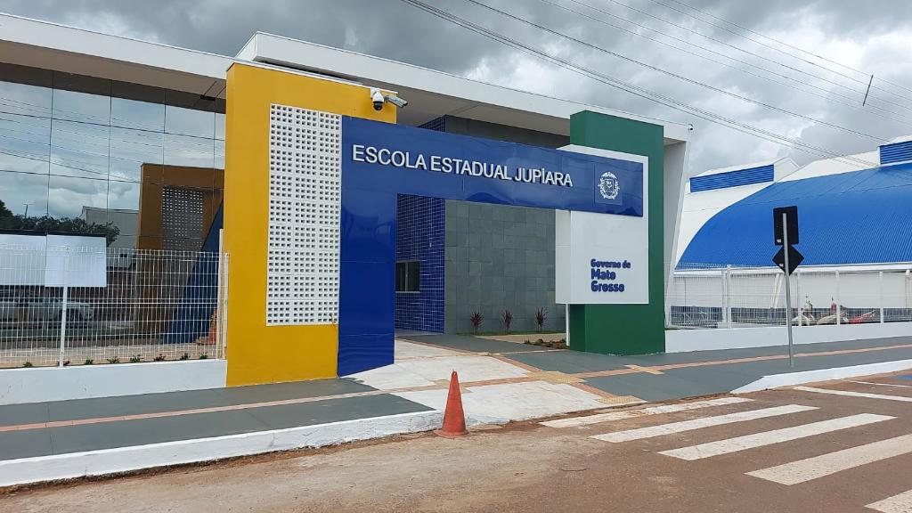 Governo de MT inaugura nova sede da Escola Estadual Jupiara em Campo Verde - 