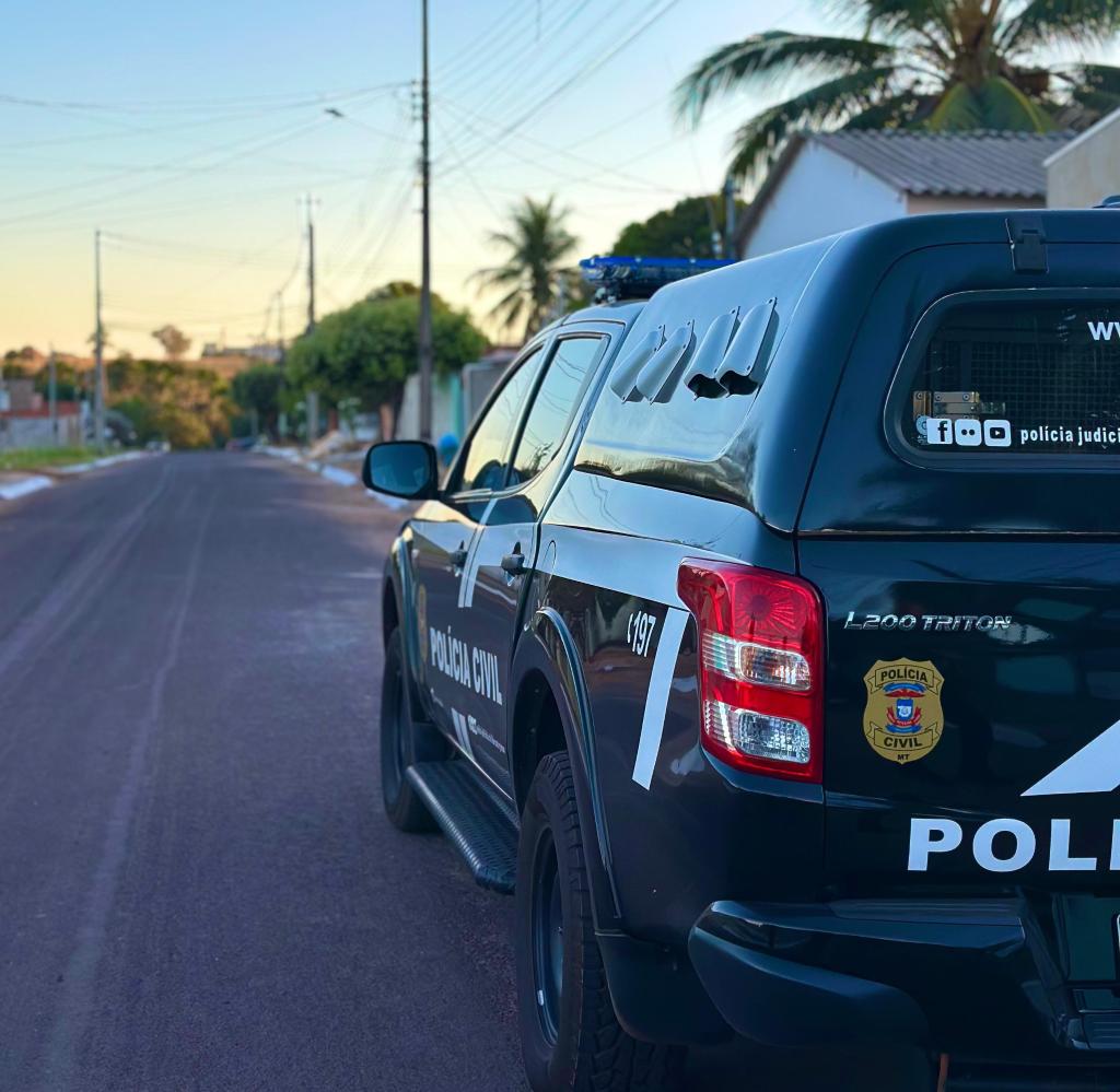 Polícia Civil prende em flagrante autor de violência doméstica que estava foragido em Pontes e Lacerda - 