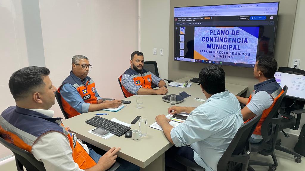 Defesa Civil Estadual e Jaciara articulam elaboração de Plano de Contingência para gestão de riscos - 