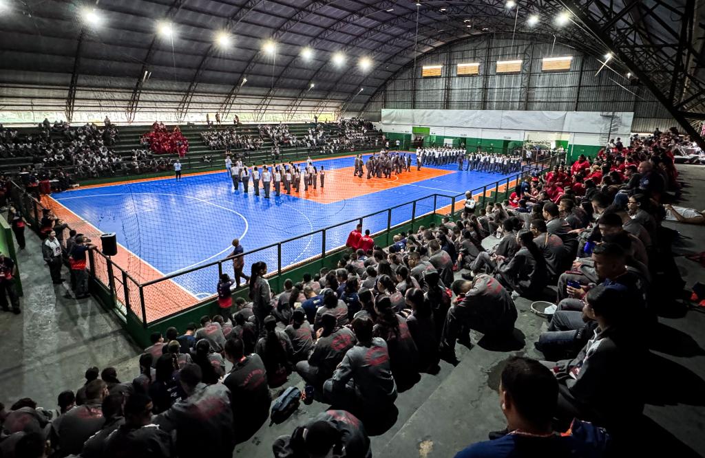 Jogos dos Estudantes Militares da rede estadual de ensino abrem com esporte, disciplina e lições para a vida - 