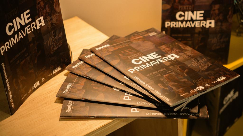 Revista Cine Primavera destaca produção audiovisual de Primavera do Leste - A revista Cine Primavera é dedicada ao mapeamento, registro e fortalecimento da produção audiovisual no município